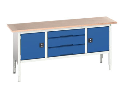 Bott Verso Adjustable Height Storage Bench 2000 x 600mm – – Now available at MTN Shop UK.