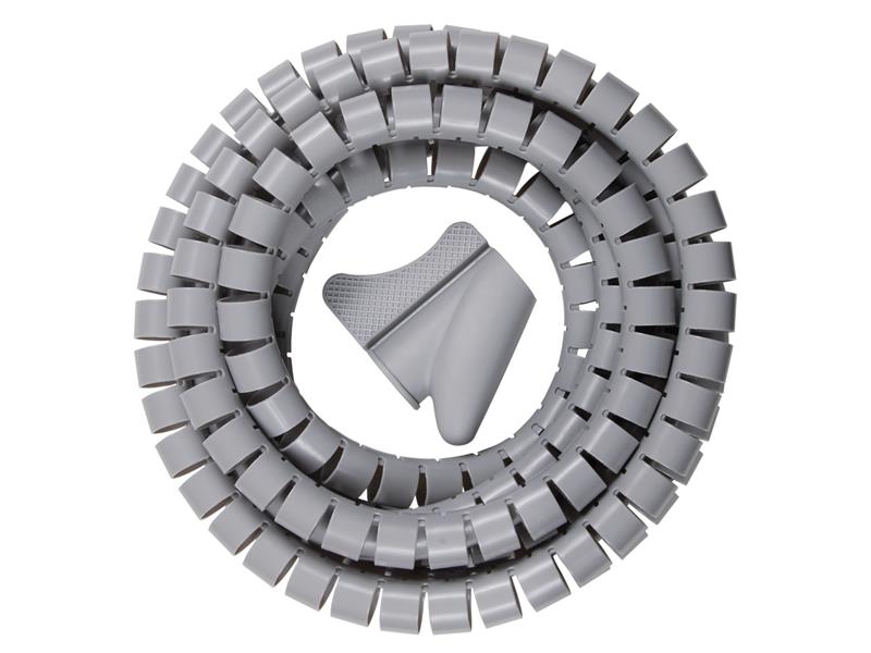 Brennenstuhl Spiral Coiled Cable Tidy 2.5m x Ø20mm – – Now available at MTN Shop UK. - imagen 2