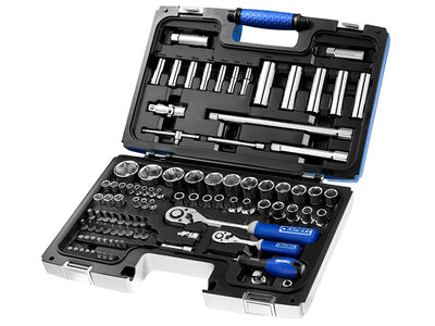 Expert 1/4 & 1/2in Drive Socket & Accessory Set, 98 Piece – – Now available at MTN Shop UK.