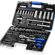 Expert 1/4 & 1/2in Drive Socket & Accessory Set, 98 Piece