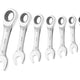 Expert Stubby Ratchet Spanner Set, 7 Piece