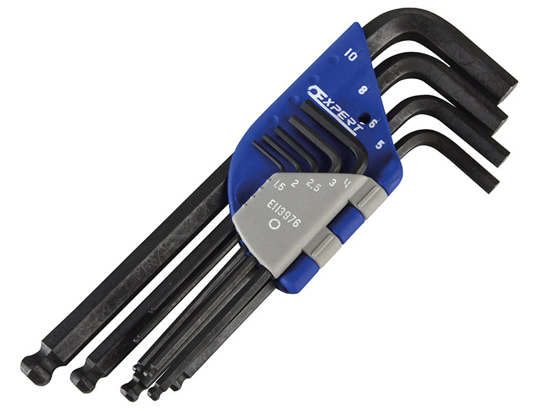 Expert Metric Ball End Hexagon Key Long Arm Set, 9 Piece – – Now available at MTN Shop UK. - imagen 2