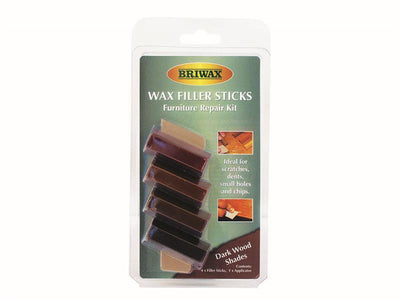 Briwax Wax Filler Sticks Dark Wood Shades (Pack 4) – – Now available at MTN Shop UK.