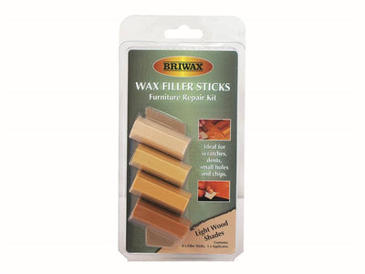 Briwax Wax Filler Sticks Light Wood Shades (Pack 4) – – Now available at MTN Shop UK.