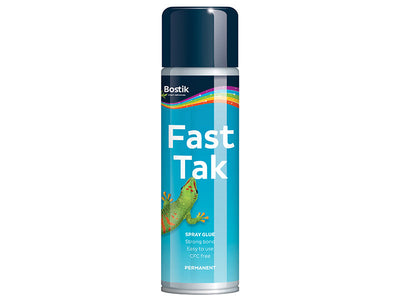 Bostik Fast Tak Permanent Adhesive Spray 500ml – – Now available at MTN Shop UK.