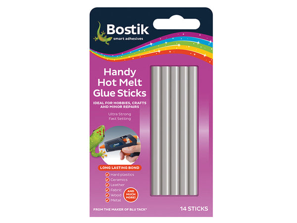 Bostik Handy Hot Melt Glue Sticks (Pack 14) – – Now available at MTN Shop UK.