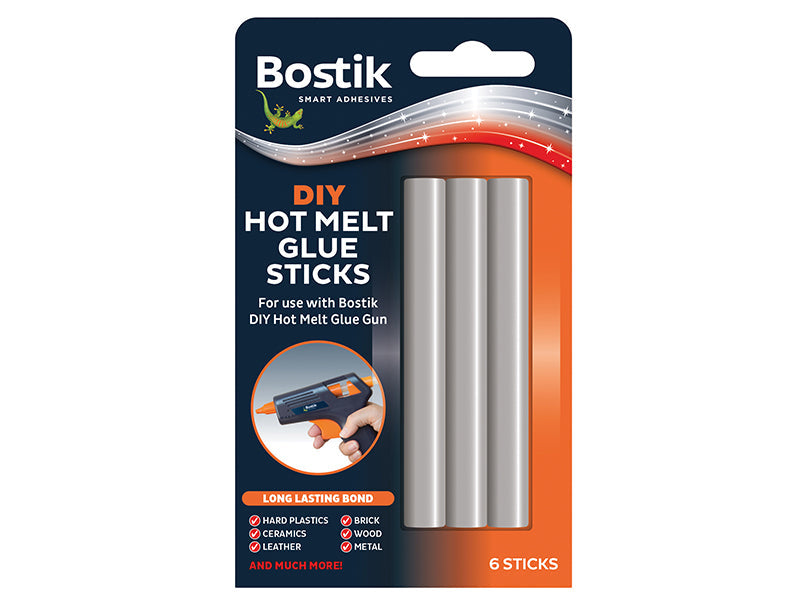 Bostik DIY Hot Melt Glue Sticks (Pack 6) – – Now available at MTN Shop UK. - imagen 2