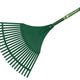 Bulldog  Evergreen Plastic Leaf Rake Aluminium Shaft