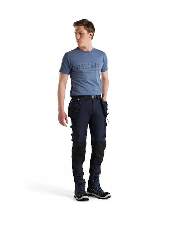 Gray Starter Stretch work trousers - Footwear and Workwear