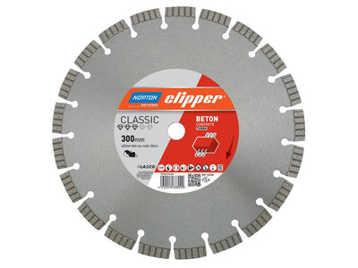 Norton Clipper Classic Beton Diamond Blade 300 x 20mm – – Now available at MTN Shop UK.
