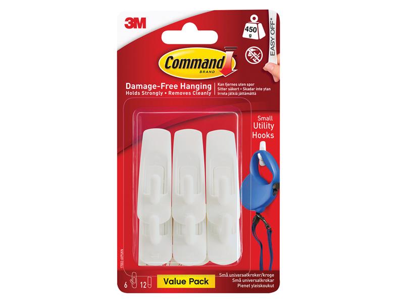 Command™ Small Utility Hooks Value Pack (Pack 6) – – Now available at MTN Shop UK. - imagen 2