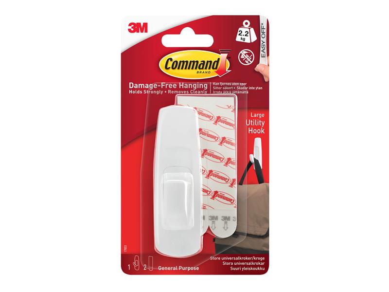 Command™ Large Utility Hook – – Now available at MTN Shop UK.