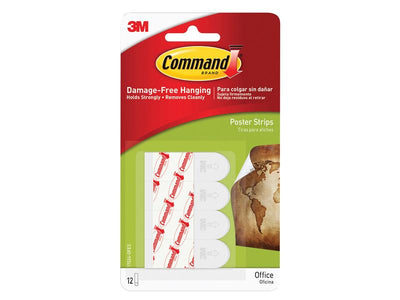 Command™ Poster Strips (Pack 12) – – Now available at MTN Shop UK.