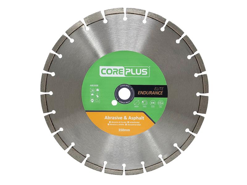 CorePlus AB350E Elite Abrasive & Asphalt Diamond Blade 350mm – – Now available at MTN Shop UK. - imagen 2