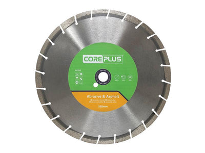 CorePlus AB350 Abrasive & Asphalt Diamond Blade 350mm – – Now available at MTN Shop UK.