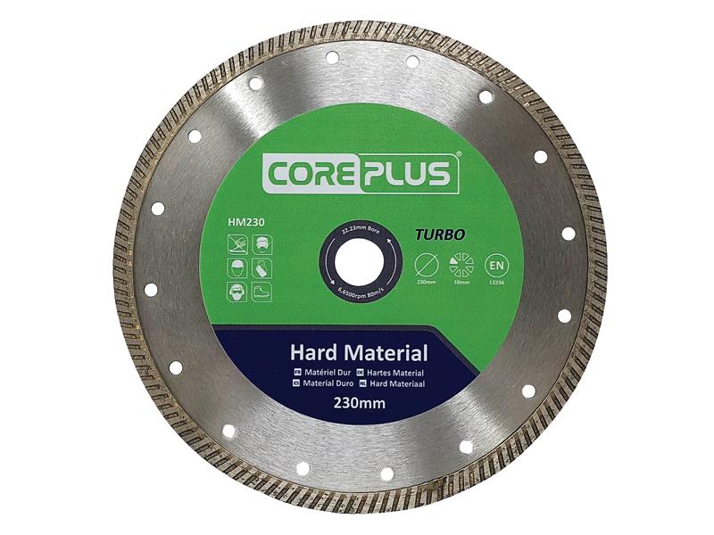 CorePlus HM230 Hard Material Turbo Diamond Blade 230mm – – Now available at MTN Shop UK. - imagen 2