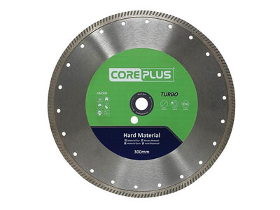 CorePlus HM300 Hard Material Turbo Diamond Blade 300mm – – Now available at MTN Shop UK.