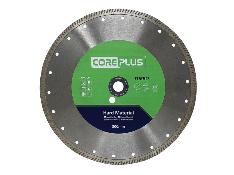 CorePlus HM300 Hard Material Turbo Diamond Blade 300mm – – Now available at MTN Shop UK. - imagen 2