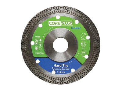 CorePlus HT115 Hard Tile Turbo Diamond Blade 115mm – – Now available at MTN Shop UK.