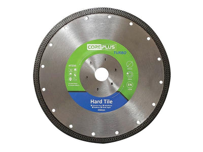 CorePlus HT250 Hard Tile Turbo Diamond Blade 250mm – – Now available at MTN Shop UK.