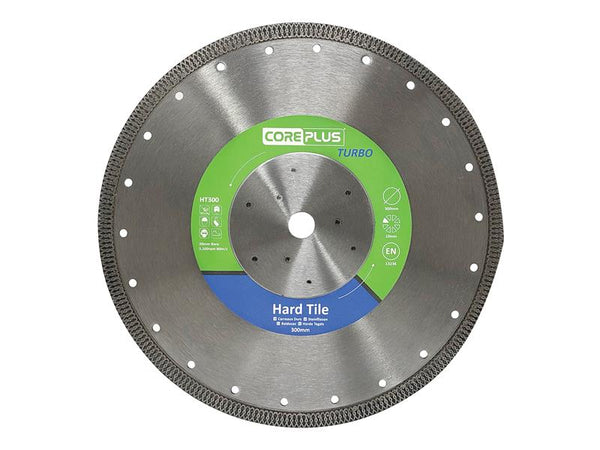 CorePlus HT300 Hard Tile Turbo Diamond Blade 300mm – – Now available at MTN Shop UK.