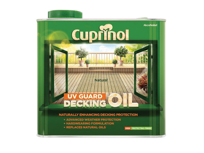 Cuprinol UV Guard Decking Oil Natural 2.5 litre – – Now available at MTN Shop UK. - imagen 2