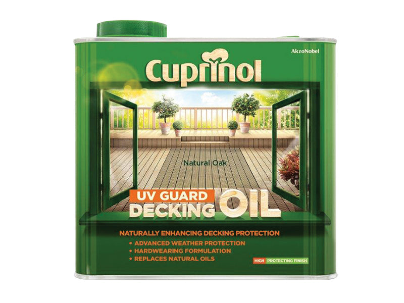 Cuprinol UV Guard Decking Oil Natural Oak 2.5 litre – – Now available at MTN Shop UK. - imagen 2