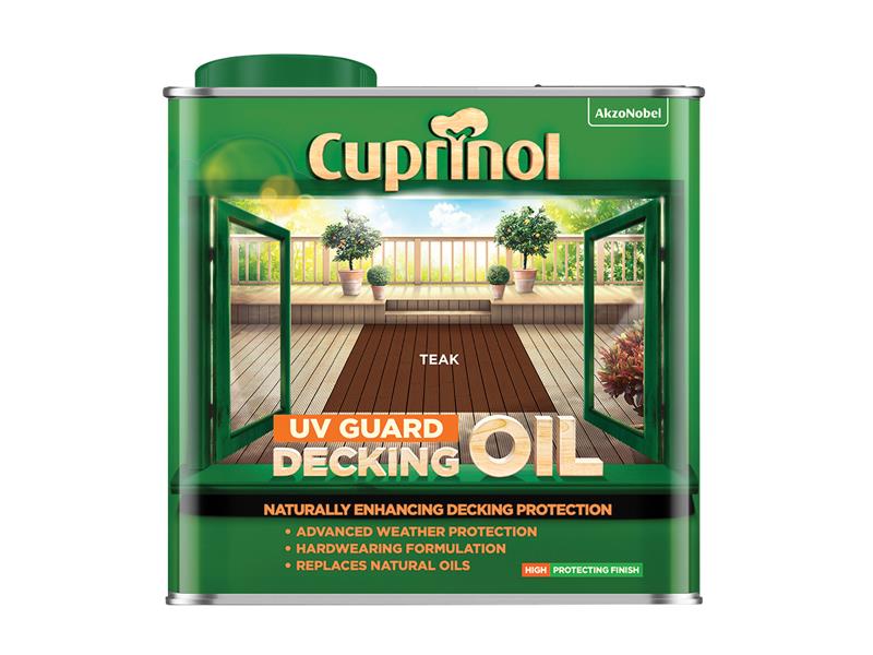 Cuprinol UV Guard Decking Oil Teak 2.5 litre – – Now available at MTN Shop UK. - imagen 2