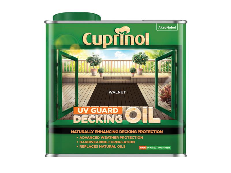 Cuprinol UV Guard Decking Oil Walnut 2.5 litre – – Now available at MTN Shop UK. - imagen 2