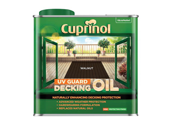 Cuprinol UV Guard Decking Oil Walnut 2.5 litre – – Now available at MTN Shop UK.