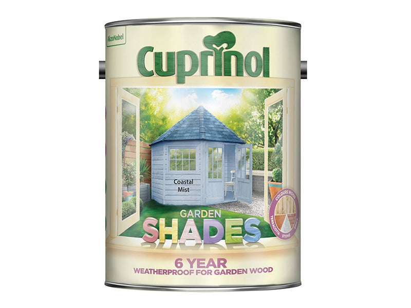 Cuprinol Garden Shades Coastal Mist 5 litre – – Now available at MTN Shop UK. - imagen 2