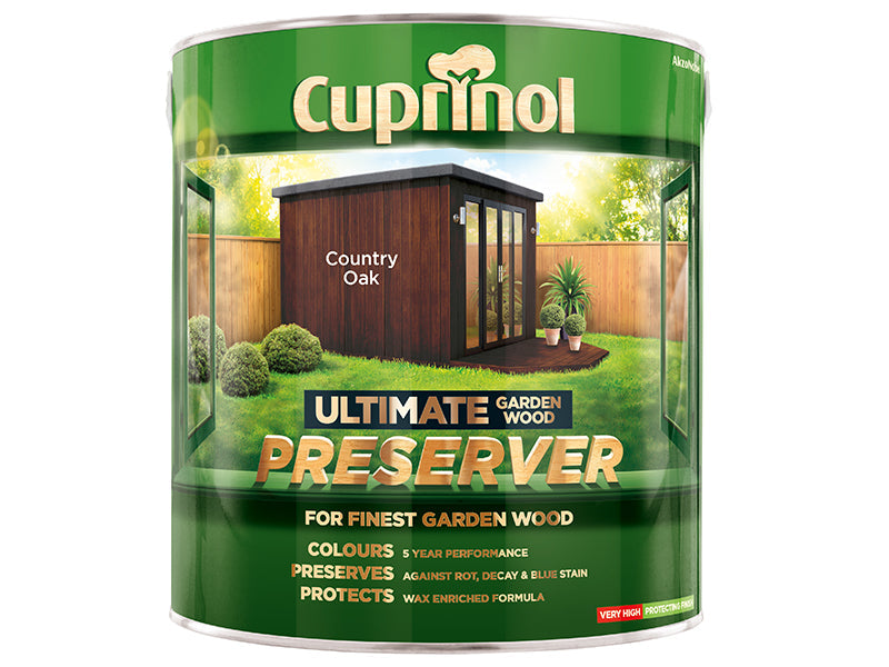 Cuprinol Ultimate Garden Wood Preserver Country Oak 4 litre – – Now available at MTN Shop UK. - imagen 2