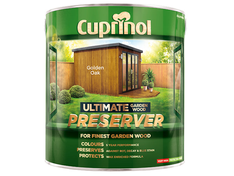 Cuprinol Ultimate Garden Wood Preserver Golden Oak 4 litre – – Now available at MTN Shop UK. - imagen 2