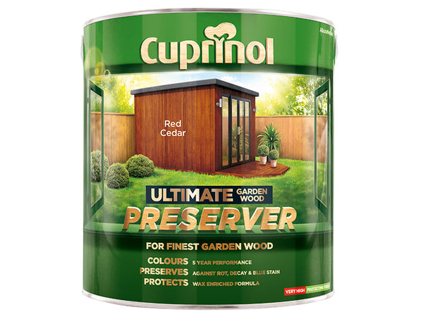 Cuprinol Ultimate Garden Wood Preserver Red Cedar 4 litre – – Now available at MTN Shop UK.