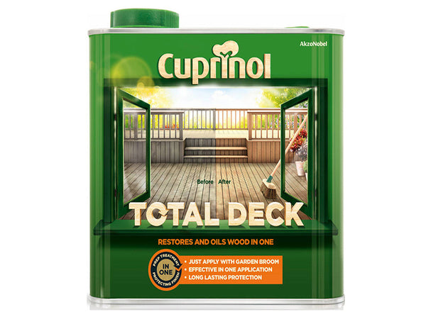 Cuprinol Total Deck Restore & Oil Wood Clear 2.5 litre – – Now available at MTN Shop UK.