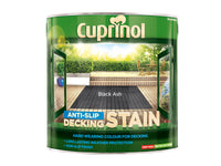 Cuprinol Anti-Slip Decking Stain Black Ash 2.5 litre