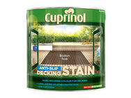 Cuprinol Anti-Slip Decking Stain Boston Teak 2.5 litre – – Now available at MTN Shop UK.