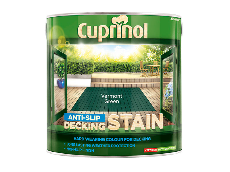 Cuprinol Anti-Slip Decking Stain Vermont Green 2.5 litre – – Now available at MTN Shop UK. - imagen 2