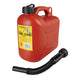 Silverhook Leaded Petrol Can & Spout Red 5 litre
