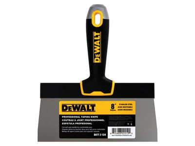DEWALT Drywall Soft Grip Taping Knife 200mm (8in) – – Now available at MTN Shop UK.