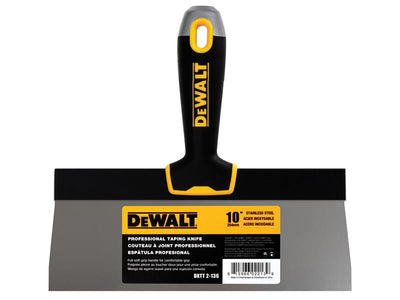 DEWALT Drywall Soft Grip Taping Knife 250mm (10in) – – Now available at MTN Shop UK.
