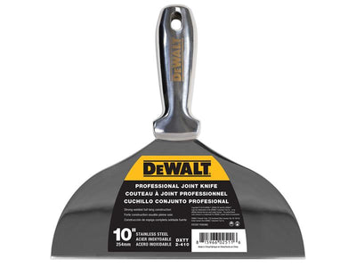 DEWALT Drywall Stainless Steel Jointing/Filling Knife 250mm (10in) – – Now available at MTN Shop UK.