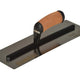 DEWALT Drywall 0.5mm FLEX Stainless Steel Curved Trowel, Leather Handle 14in