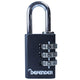 DEFENDER Black Die-Cast Combination Padlock 30mm