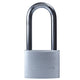 DEFENDER Aluminium Padlock Keyed Alike Long Shackle 40mm