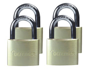 DEFENDER Aluminium Padlock Quad Pack 40mm – – Now available at MTN Shop UK. - imagen 2