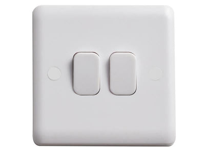 Deta Vimark Light Switch 2-Gang 2-Way – – Now available at MTN Shop UK.