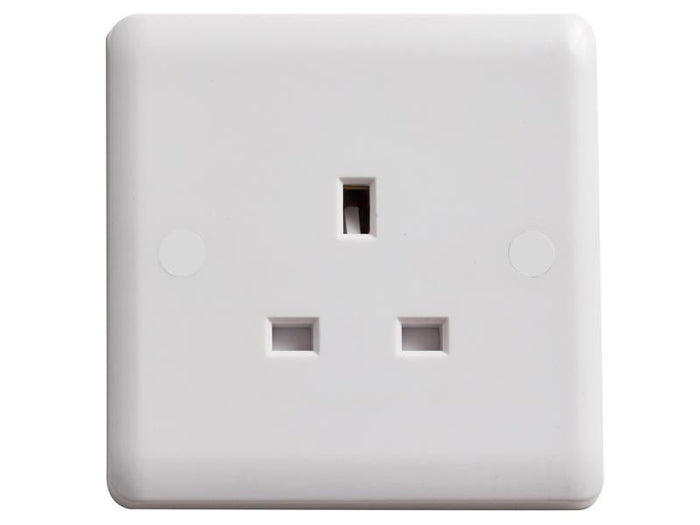 Deta Vimark  Unswitched Socket 1-Gang 13A