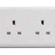 Deta Vimark  Unswitched Socket 2-Gang 13A