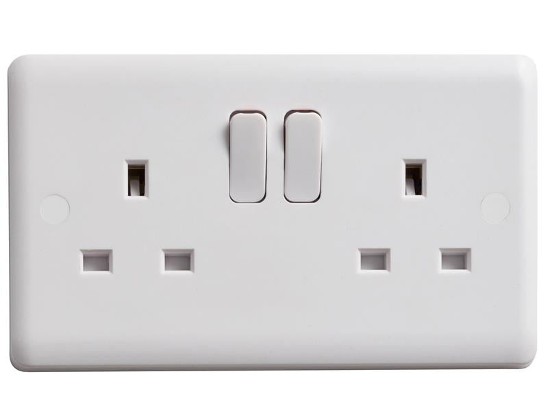 Deta Vimark Switched Socket 2-Gang 13A – – Now available at MTN Shop UK. - imagen 2
